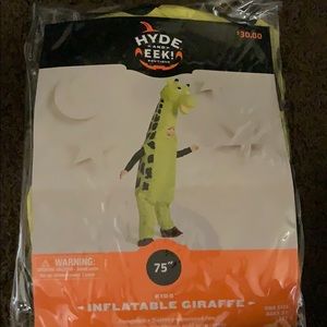 Inflatable Giraffe costume